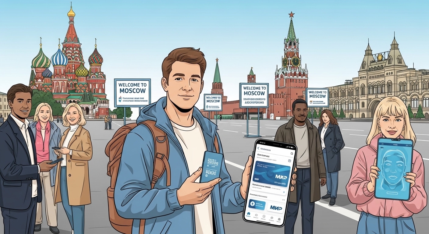 Как иностранцам путешествовать по России в 2026 году: визы, новое приложение ruID и карты 'Мир'